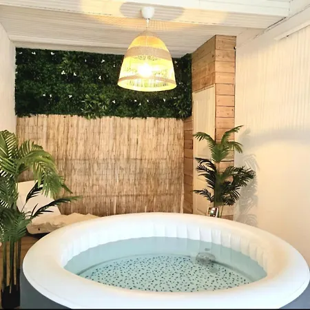 Detente Avec Jacuzzi Et Piscine 아파트 페르피냥