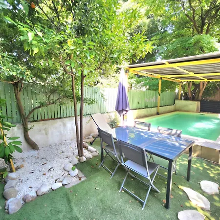 Detente Avec Jacuzzi Et Piscine 아파트